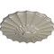 Ekena Millwork Shakuras Ceiling Medallion (Fits Canopies up to 1 3/8"), Hand-Painted Pearl White, 9"OD x 1 3/8"P CM09SHPWS - alternate 2